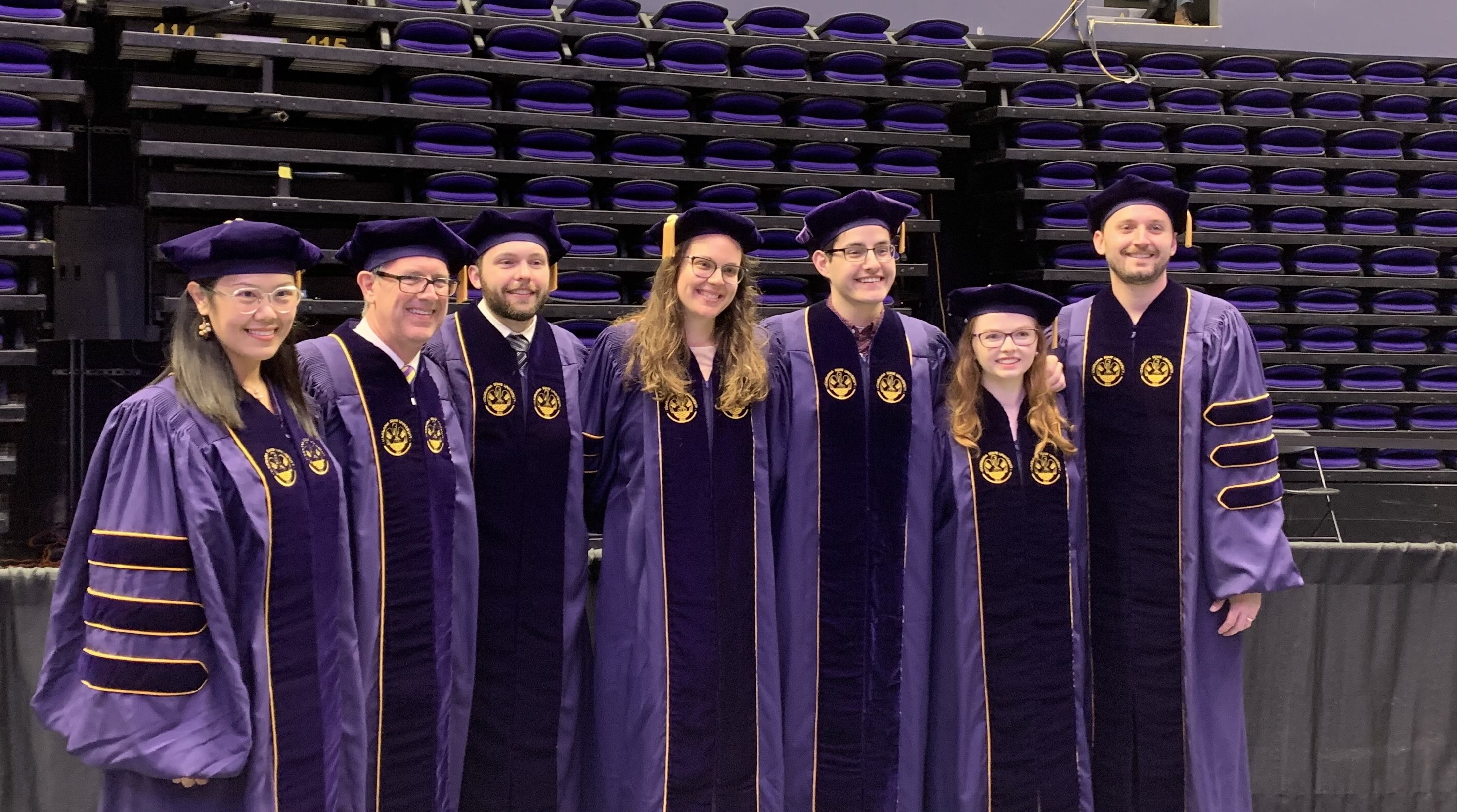 graduating PhD students graduating PhD students