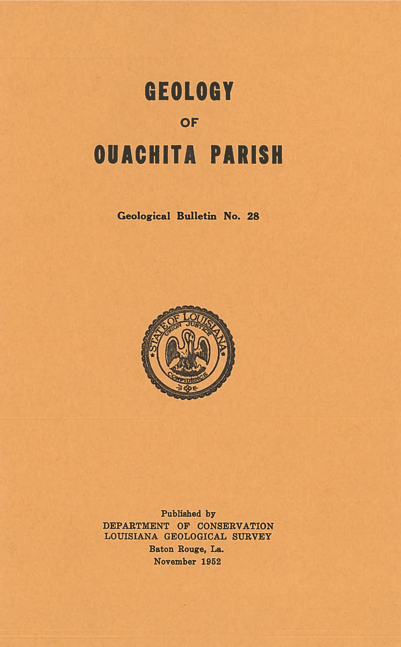 Geology of Ouachita Parish