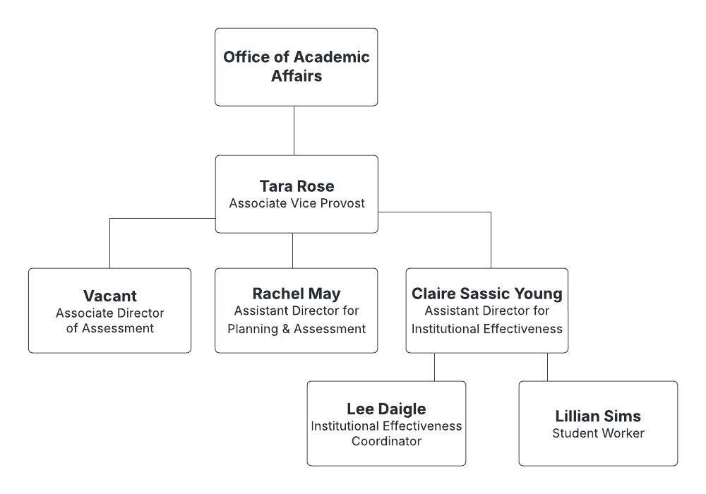 OIE organizational chart