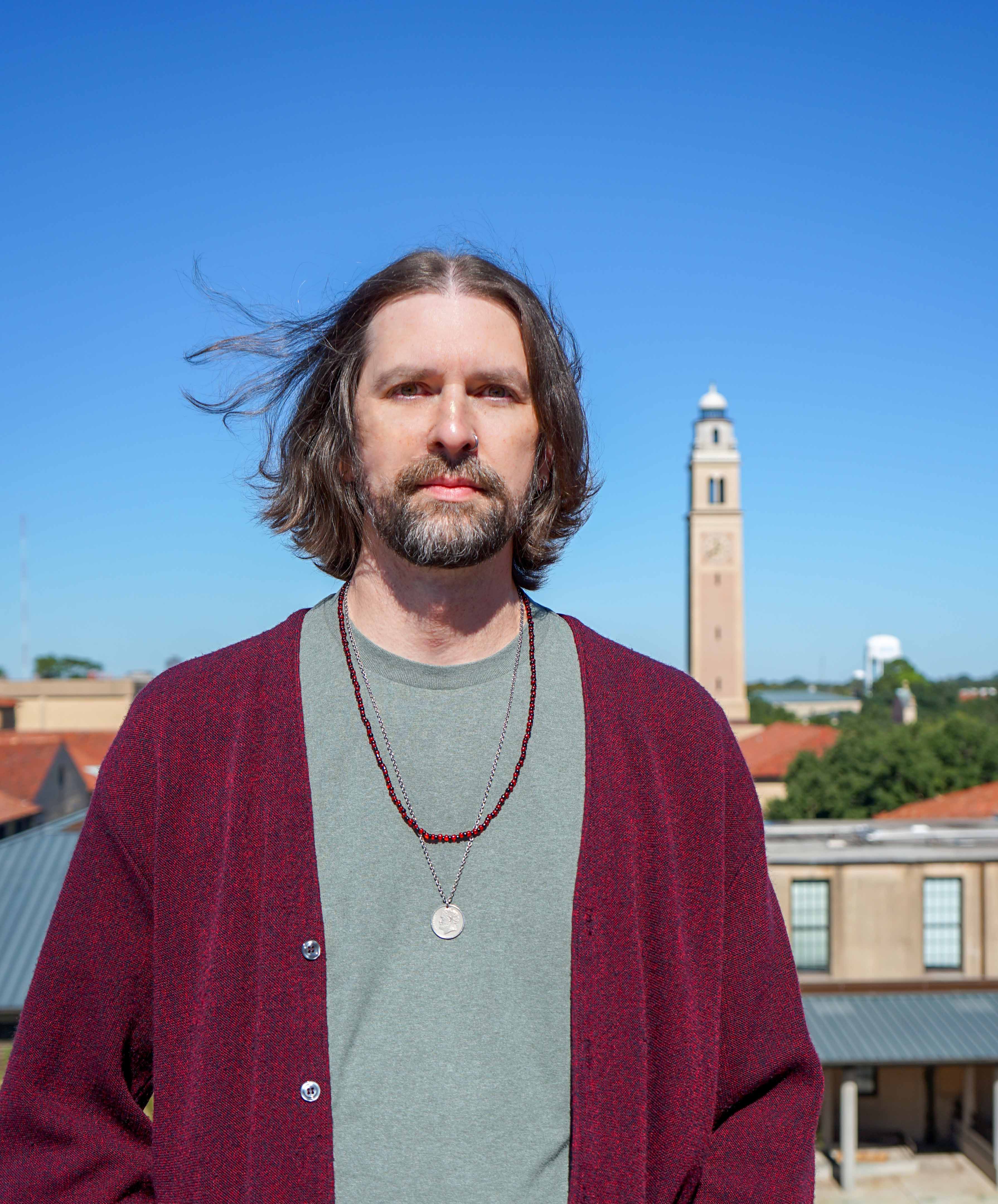 LSU graduate student Aaron Trigg