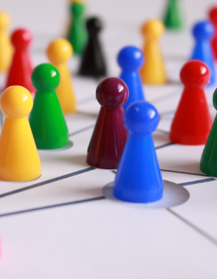 photo of board game pieces